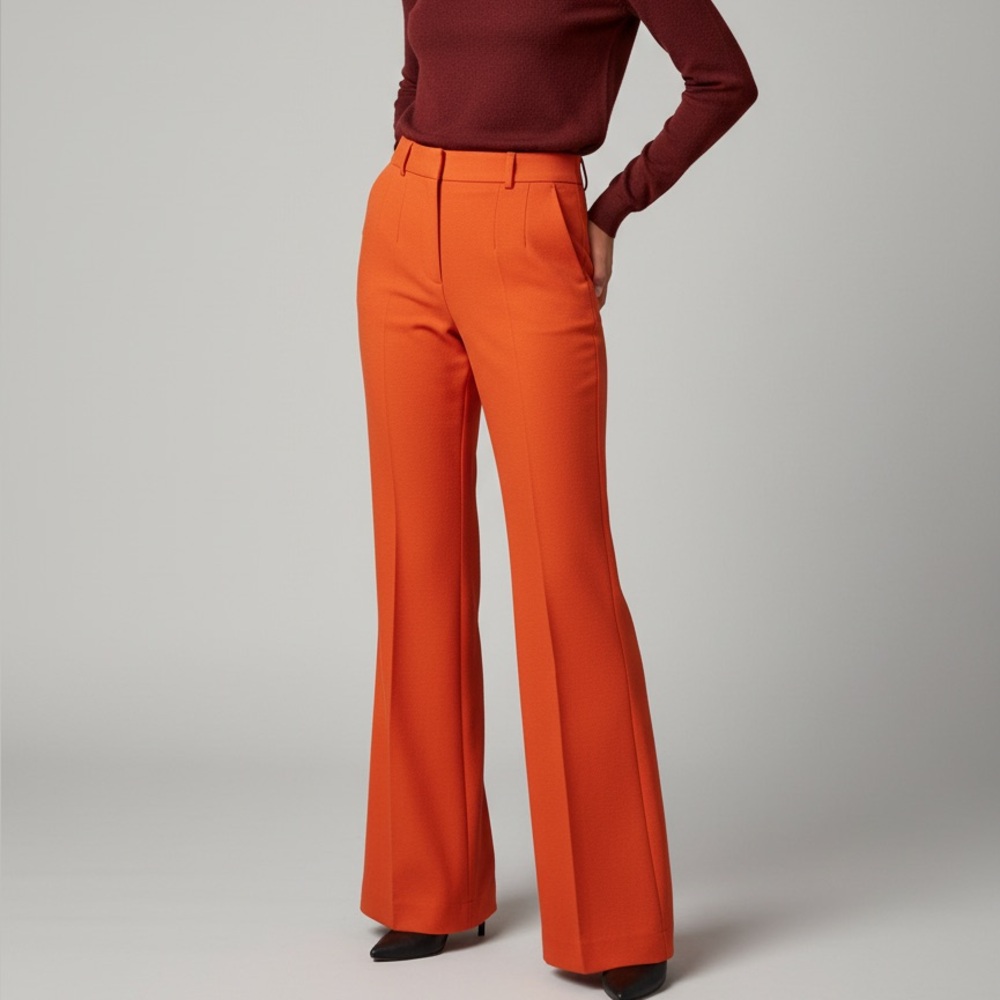 Zara Orange Pants Trousers